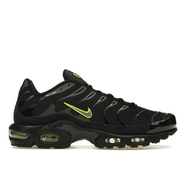 Nike ナイキ メンズ スニーカー  【Nike Air Max Plus Black Volt】  大きさ US_10.5(28.5珊) Black/Volt/Reflect Silver/Cool Grey