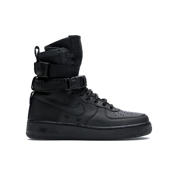 Nike ナイキ メンズ スニーカー  【Nike 空想科学小説 Air Force 1 High Triple Black】  大きさ US_9(27.0珊) Black/Black
