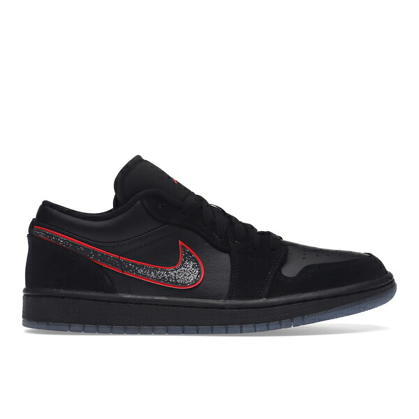 Jordan ジョーダン メンズ スニーカー  【Jordan 1 Low Black Red Orbit】  大きさ US_7.5(25.5珊) Black/Black-Red Orbit