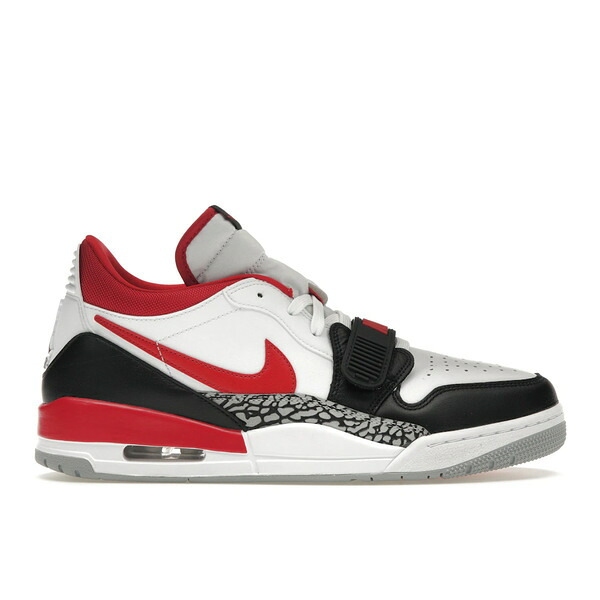 Jordan ジョーダン メンズ スニーカー  【Jordan Legacy 312 Low Fire Red】  大きさ US_8.5(26.5珊) White/Fire Red-Black-Wolf Grey