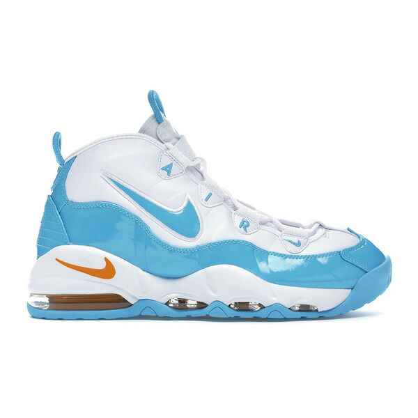 Nike ナイキ メンズ スニーカー  【Nike Air Max Uptempo 95 Blue Fury】  大きさ US_10(28.0珊) White/Blue Fury-Canyon Gold