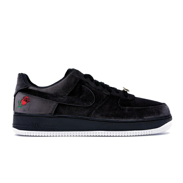 Nike ナイキ メンズ スニーカー  【Nike Air Force 1 Low Rose Velvet】  大きさ US_10.5(28.5珊) Black/Black-White