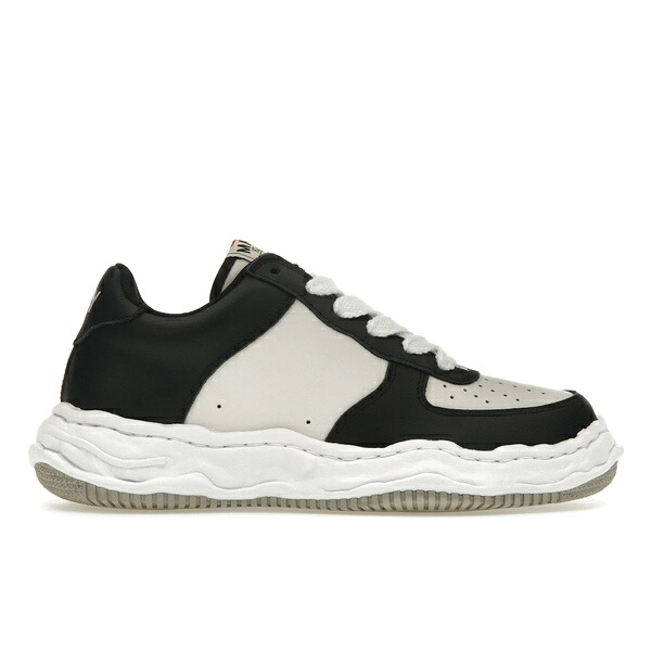 Maison Mihara Yasuhiro ミハラヤスヒロ メンズ スニーカー  【Maison Mihara Yasuhiro Wayne OG Sole Low White Black】  大きさ US_9(27.0珊) White/Black