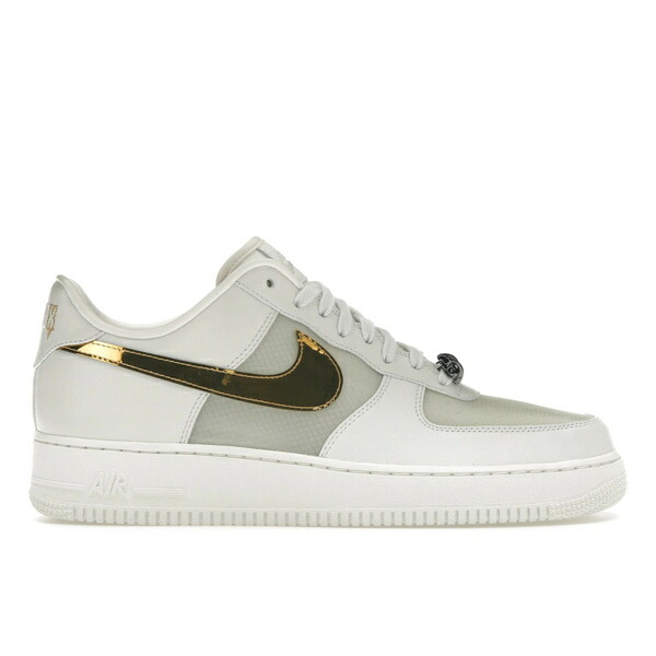 Nike ナイキ メンズ スニーカー  【Nike Air Force 1 Low RTFKT Clone X Angel (Edition of 1230)】  大きさ US_11.5(29.5珊) Summit White/Metallic Gold