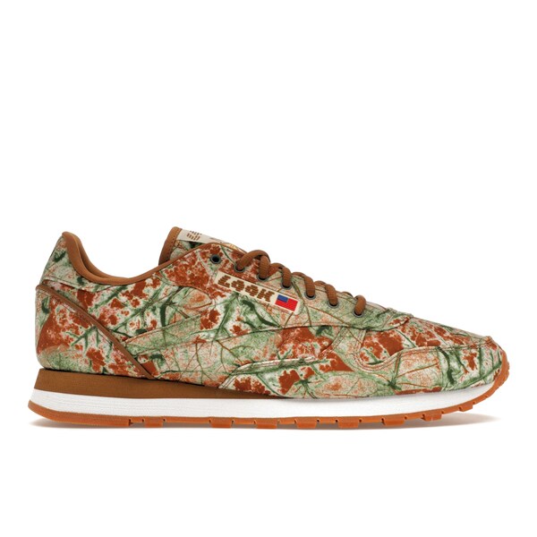 Reebok リーボック メンズ スニーカー  【Reebok Classic Leather LQQK Studio Green Camo】  大きさ US_11(29.0珊) Wild Brown/Bright Ochre/Pale Yellow