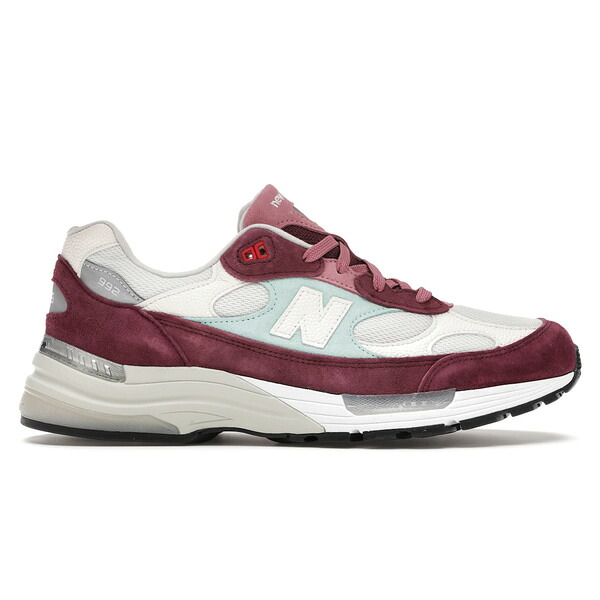 New Balance ニュー平衡にする メンズ スニーカー  【New Balance 992 Kith Kithmas Burgundy White】  大きさ US_9(27.0珊) Burgundy/White/Teal