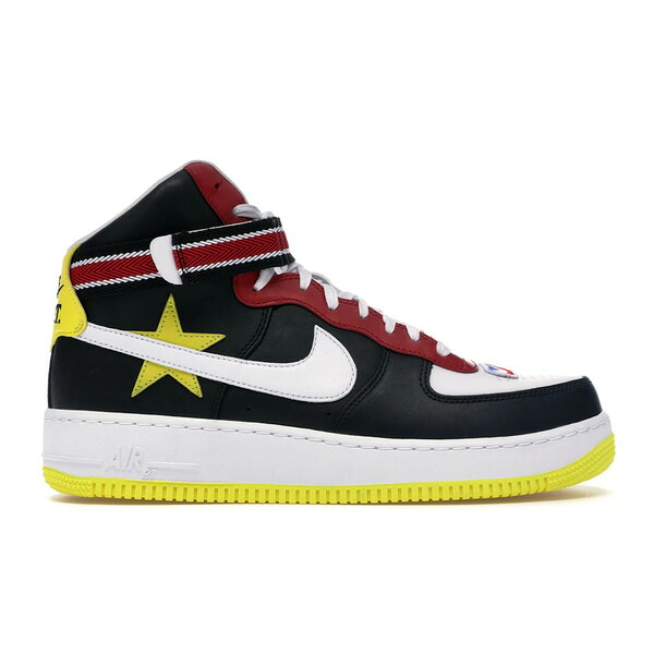 Nike ナイキ メンズ スニーカー  【Nike Air Force 1 High Riccardo Tisci All-Star (2018) (Black)】  大きさ US_8.5(26.5糎) Gym Red/Opti Yellow-Black-White