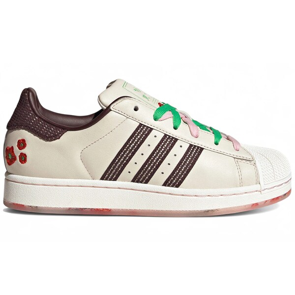 adidas アディダス レディース スニーカー  【adidas Superstar II Sakura Beige (Women\u0027s)】  大きさ US_5.5(22.5糎) Beige/Brown/Red