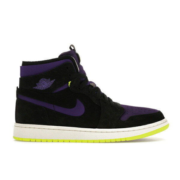 Jordan ジョーダン レディース スニーカー 【Jordan 1 High Zoom Air CMFT Black Court Purple Lemon Venom (Women's)】 サイズ US_9.5(26.5cm) Black/Court Purple-Lemon Venom-Sail|asty