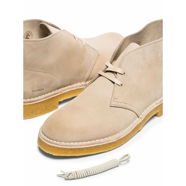 お見舞い クラークス メンズ ブーツ レインブーツ シューズ Wallabee デザートブーツ sand-beige fucoa.cl