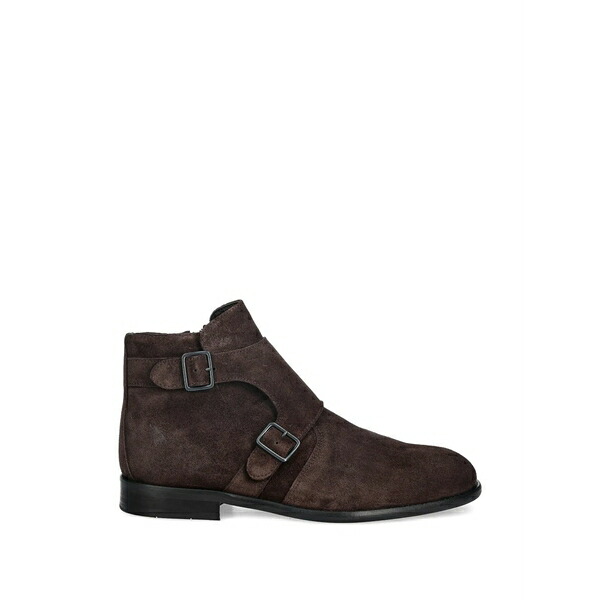 飛球英国の首都 メンズ ブーツ シューズ Buckle-detail boots Brown