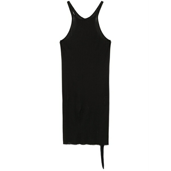 リックオウエンス レディース ワンピース トップス Racerback tank dress Black｜asty
