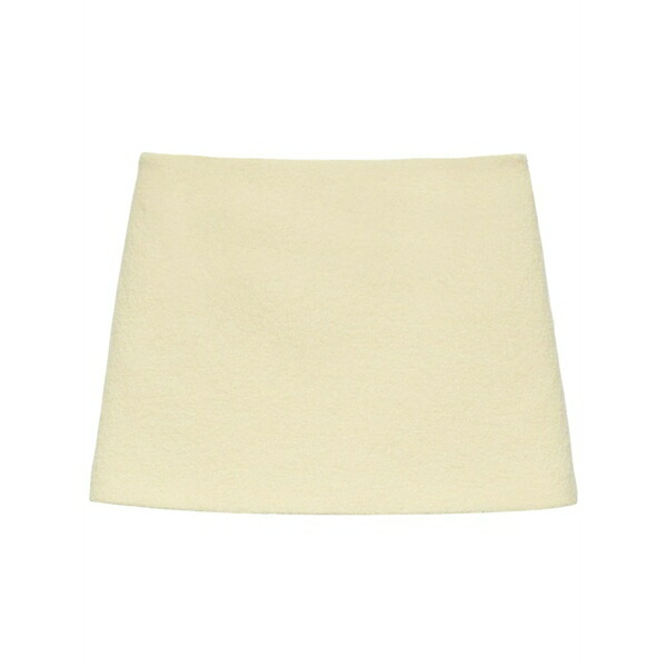 エムエスジイエム レディース スカート ボトムス Wool mini skirt Neutrals｜asty