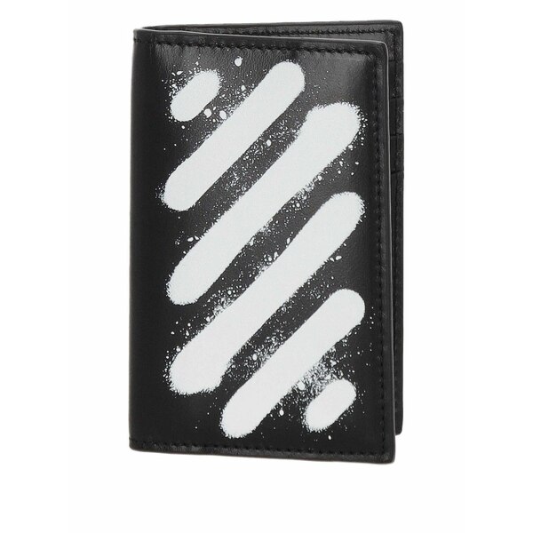象牙色 メンズ 札入れ 付属物 Stripe wallets Black バッグ・小物・ブランド雑貨-財布・ケース
