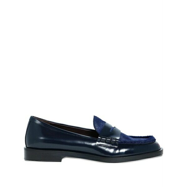 ロベルトフェスタ レディース スリッポン・ローファー シューズ Xander pony skin loafers Blue