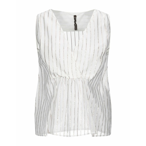 【送料無料】 マニラグレース レディース Tシャツ トップス Tops White