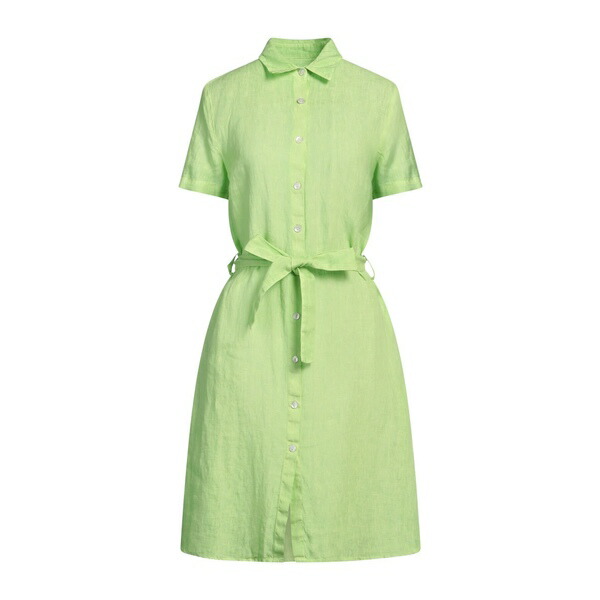 【送料無料】 １２０％リノ レディース ワンピース トップス Midi dresses Green