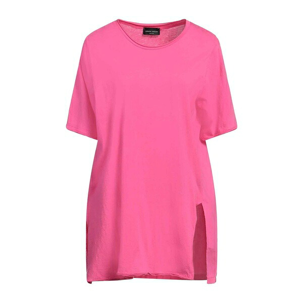 【送料無料】 ロベルトコリーナ レディース Tシャツ トップス T-shirts Pink