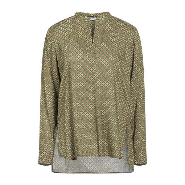 【送料無料】 キャリバン レディース Tシャツ トップス Tops Green