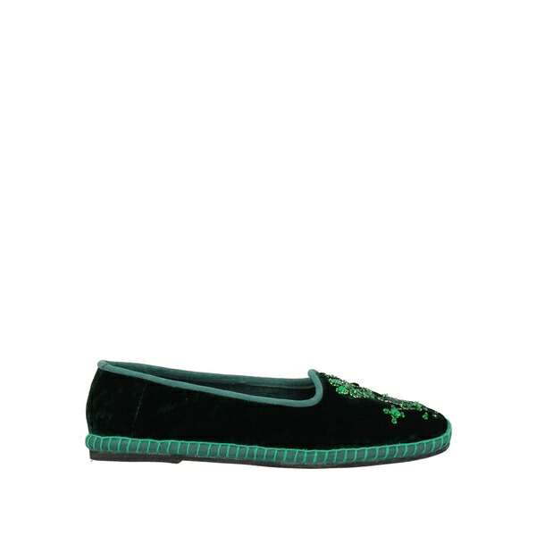 【送料無料】 マリパルミ レディース スリッポン・ローファー シューズ Loafers Green