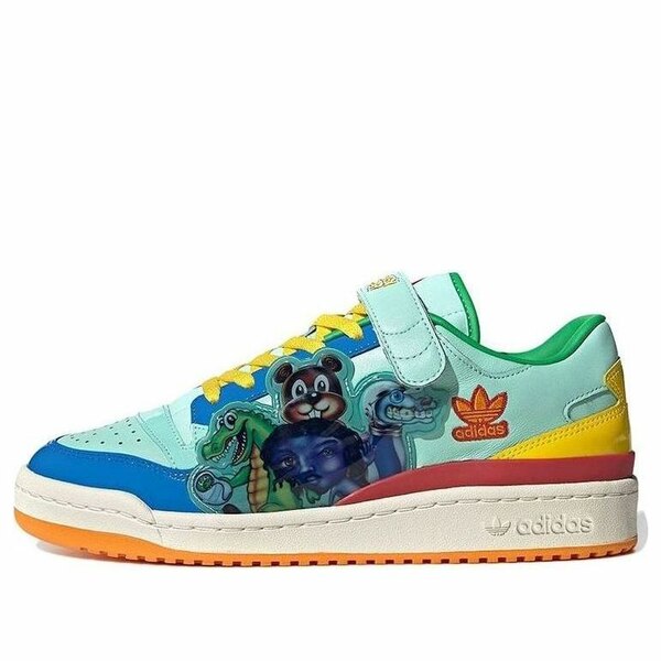 adidas アディダス メンズ スニーカー 【adidas Kerwin Frost x Forum Low 'Benchmates' GX3873】 サイズ US_M_13.5|asty