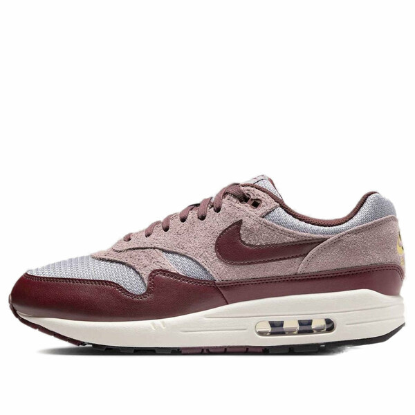 Nike ナイキ メンズ スニーカー  【Nike Air Max 1 Essential Premium \u0027Cement Grey Burgundy Crush\u0027 FQ7327-001】  大きさ US_9(27.0糎)