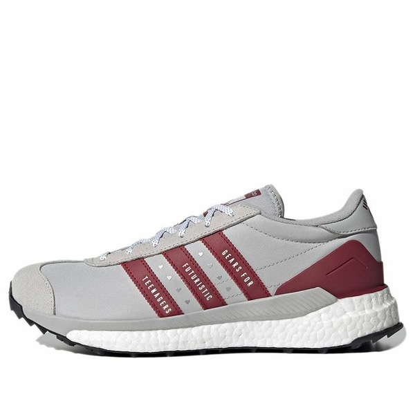 adidas アディダス メンズ スニーカー 【adidas Human Made x Country Free Hiker \'Grey Burgundy\' S42974】 サイズ US_6.5(24.5cm)｜asty