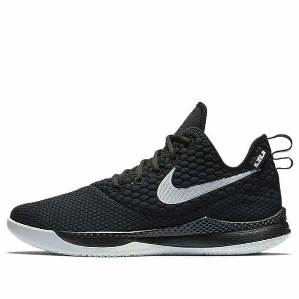 Nike ナイキ メンズ スニーカー  【Nike LeBron Witness 3 \u0027Black White\u0027 AO4433-001】  大きさ US_7(25.0糎)