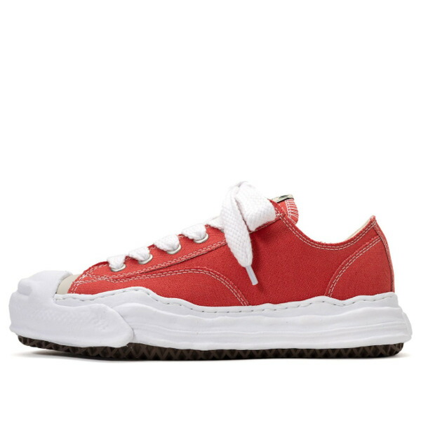 Maison MIHARA YASUHIRO ミハラヤスヒロ メンズ スニーカー  【Maison MIHARA YASUHIRO HANK OG Sole Canvas Low-top Sneaker \u0027Orange\u0027 A05FW702-ORG】  大きさ US_9(27.0糎)