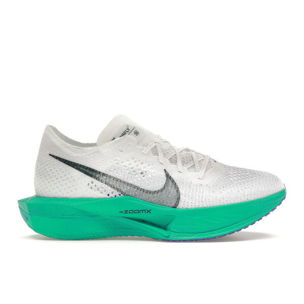 Nike ナイキ レディース スニーカー  【Nike ZoomX Vaporfly 3 Aquatone (Women\u0027s)】  大きさ US_7.5(24.5糎) White/Deep Jungle-Jade Ice-Clear Jade-Light Ultramarine