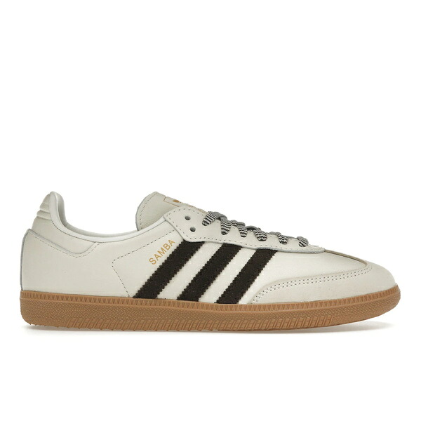 adidas アディダス レディース スニーカー 【adidas Samba OG Off White Dark Brown (Women's)】 サイズ US_5(22.0cm) Off White/Dark Brown/Gum｜asty