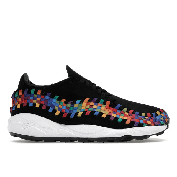 Nike ナイキ レディース スニーカー  【Nike Air Footscape Woven Black Rainbow (Women\u0027s)】  大きさ US_9(26.0糎) Black/White/Black
