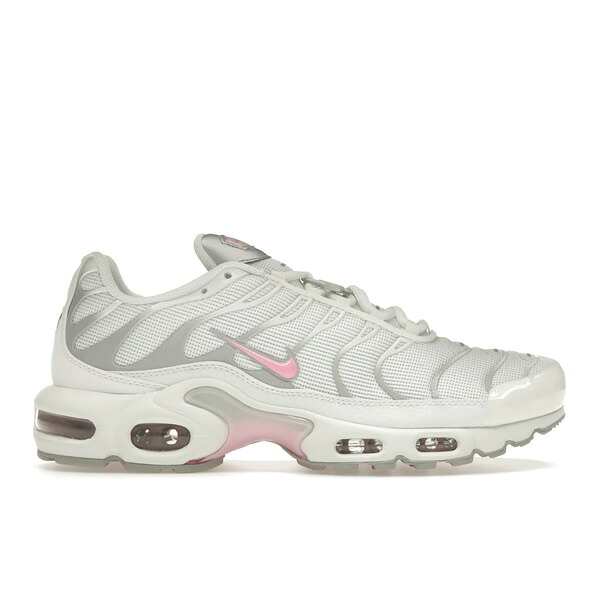 Nike ナイキ レディース スニーカー 【Nike Air Max Plus Summit White Pink Rise (Women's)】 サイズ US_7(24.0cm) Summit White/Grey Fog/Metallic Silver/Pink Rise｜asty
