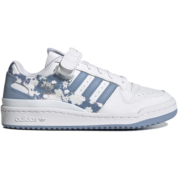 adidas アディダス レディース スニーカー  【adidas Forum Low Floral Ambient Sky (Women\u0027s)】  大きさ US_7(24.0糎) Cloud White/Ambient Sky/Legend Ink