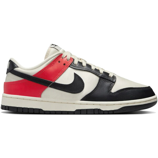 Nike ナイキ レディース スニーカー 【Nike Dunk Low Black Toe Bright Crimson (Women's)】 サイズ US_9(26.0cm) Bright Crimson/Pale Ivory/Black｜asty