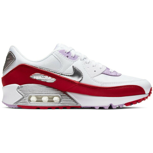 Nike ナイキ レディース スニーカー  【Nike Air Max 90 Recraft Chinese New Year (2020) (Women\u0027s)】  大きさ US_6(23.0糎) White/Team Red-Metallic Silver