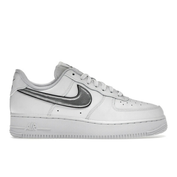 Nike ナイキ レディース スニーカー  【Nike Air Force 1 Low \u002707 Essential White Metallic Silver Black (Women\u0027s)】  大きさ US_6(23.0糎) White/Black/Metallic Silver