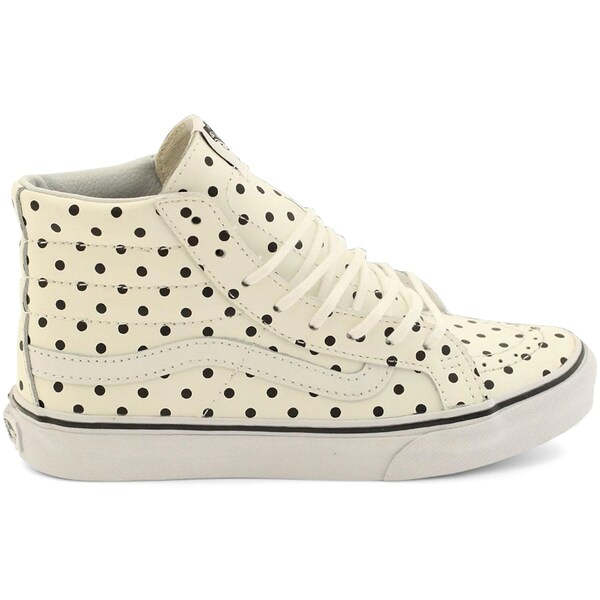 Vans バンズ レディース スニーカー 【Vans Sk8-Hi Slim Polka Dots White (Women's)】 サイズ US_6.5(23.5cm) White｜asty