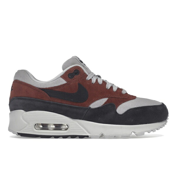 Nike ナイキ レディース スニーカー 【Nike Air Max 90/1 Red Sepia Oil Grey (Women's)】 サイズ US_6.5(23.5cm) Red Sepia/Oil Grey-Vast Grey｜asty