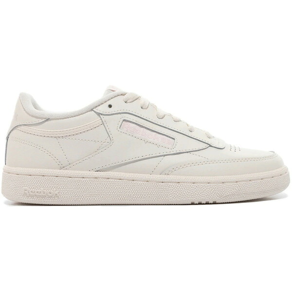Reebok リーボック レディース スニーカー 【Reebok Club C 85 Chalk (Women's)】 サイズ US_9(26.0cm) Chalk White/Pink｜asty