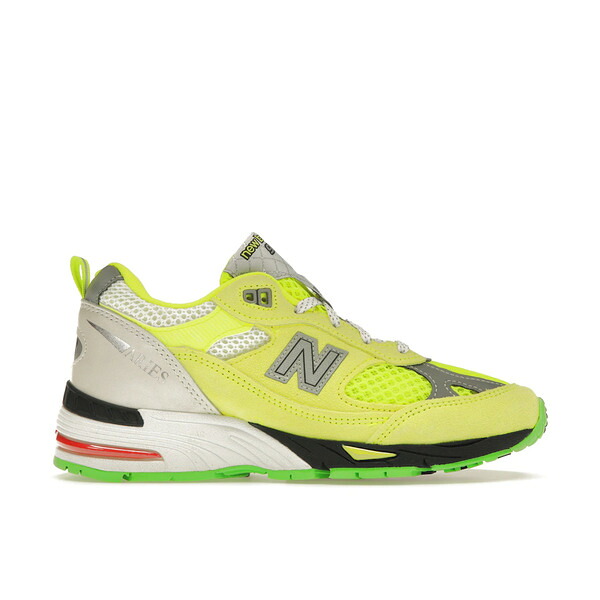 New Balance ニューバランス レディース スニーカー 【New Balance 991 MiUK Aries Lime (Women's)】 サイズ US_6(23.0cm) Lime|asty