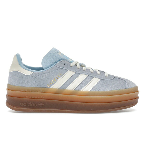 adidas アディダス レディース スニーカー  【adidas Gazelle Bold Clear Sky Cream (Women\u0027s)】  大きさ US_7(24.0糎) Clear Sky/Cream White/Gold Metallic