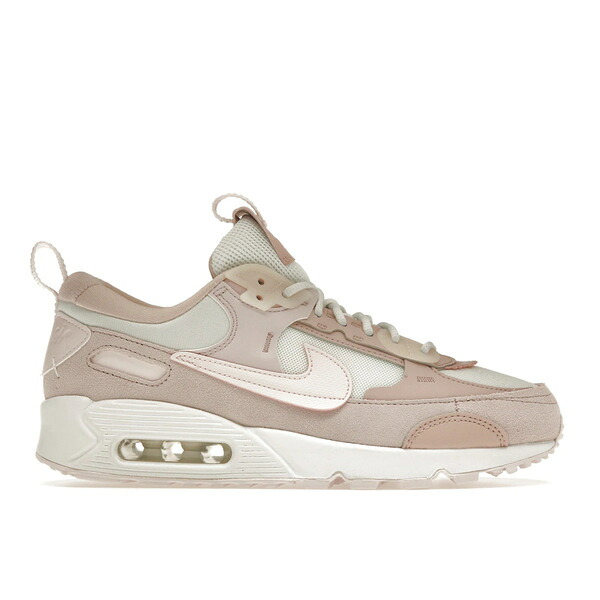 Nike ナイキ レディース スニーカー 【Nike Air Max 90 Futura Summit White Barely Rose (Women's)】 サイズ US_W_10.5 Summit White/Barely Rose/Pink Oxford/Light Soft Pink|asty