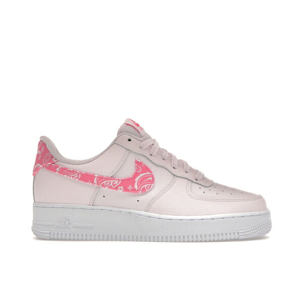Nike ナイキ レディース スニーカー  【Nike Air Force 1 Low \u002707 Paisley Pack Pink (Women\u0027s)】  大きさ US_9.5(26.5糎) Pearl Pink/White/Pearl Pink/Coral Chalk