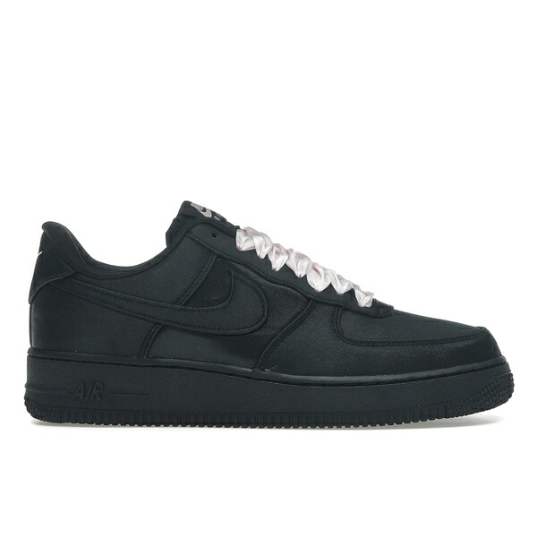 Nike ナイキ レディース スニーカー 【Nike Air Force 1 Low '07 LV8 Black Satin (Women's)】 サイズ US_7.5(24.5cm) Black/Black/Pink Foam｜asty