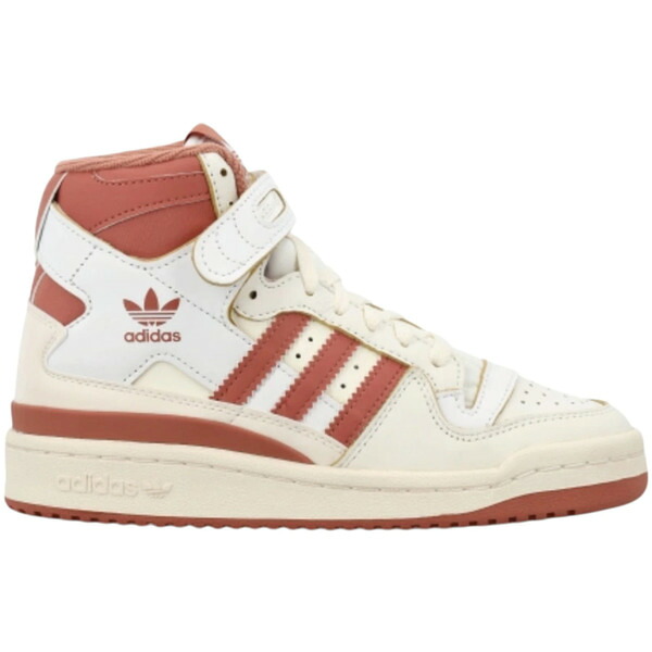 adidas アディダス レディース スニーカー 【adidas Forum 84 Hi Off White Magic Earth Footwear White (Women's)】 サイズ US_7(24.0cm) Off White/Magic Earth/Footwear White｜asty 68,640円