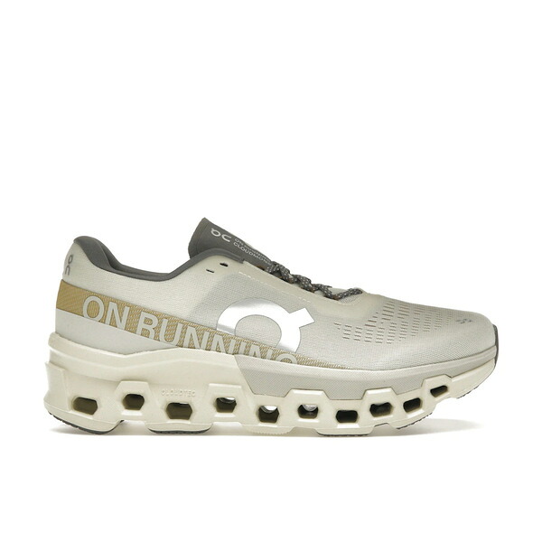 On オン レディース スニーカー 【On Running Cloudmonster 2 Cream Ice (Women's)】 サイズ US_9(26.0cm) Cream/Ice｜asty