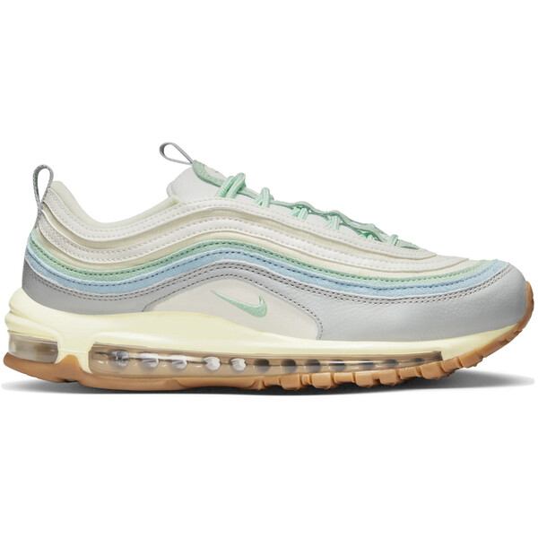 Nike ナイキ レディース スニーカー 【Nike Air Max 97 Enamel Green Sail Worn Blue (Women's)】 サイズ US_5(22.0cm) Coconut Milk/Enamel Green-Sail-Grey Fog-Worn Blue|asty