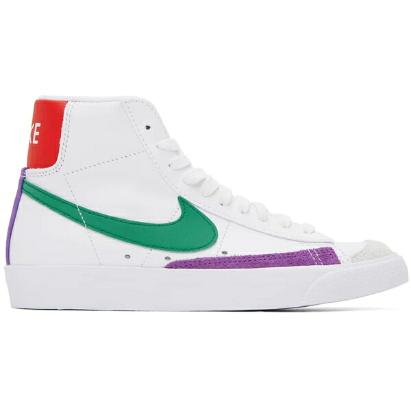 Nike ナイキ レディース スニーカー  【Nike Blazer Mid 77 Vintage White Green Fuchsia (Women\u0027s)】  大きさ US_8(25.0糎) White/Picante Red/Fuchsia Dream/Stadium Green