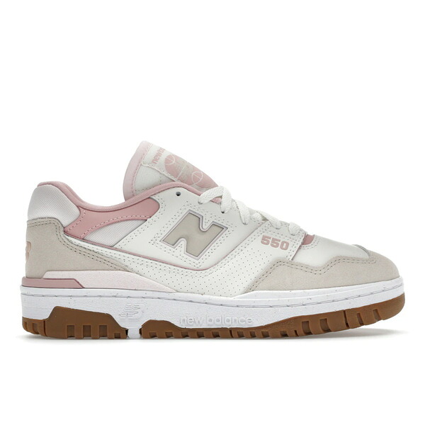 New Balance ニューバランス レディース スニーカー 【New Balance 550 Sea Salt Pink Granite (Women's)】 サイズ US_9(26.0cm) Sea Salt/Pink Granite/Orb Pink｜asty